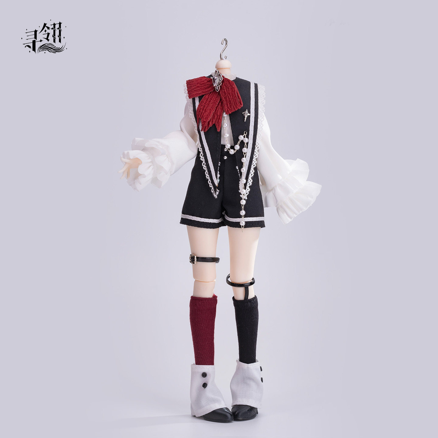 thumbnail for Xunling in-stock Blood-Colored Castle Special 6 original doll clothes with base body azoneob22 all-around MJD doll clothing set