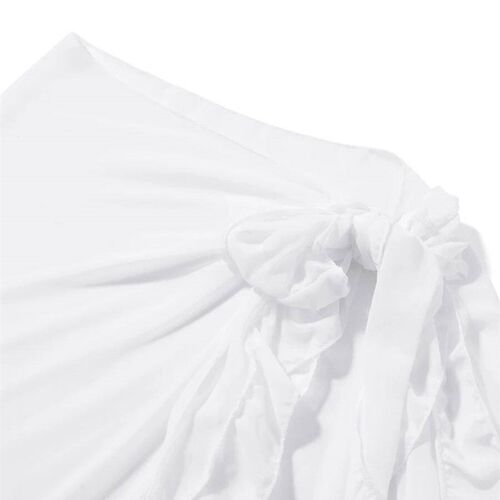 Edhomenn Women s Sheer Long Sarong Wrap Skirt - Stylish Soli