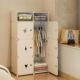 simple finishing wardrobe clothes cabinet plastic Bedroom