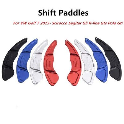 Pair Aluminum Car Steering Wheel Shift Paddle Extension