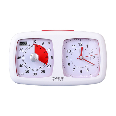 歌珊 静音时间管理器可视化计时器儿童早教学习自律倒计定时闹钟