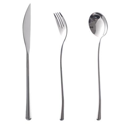 Fine Dining Flatware Thin Handle Stainless Steel Utensils