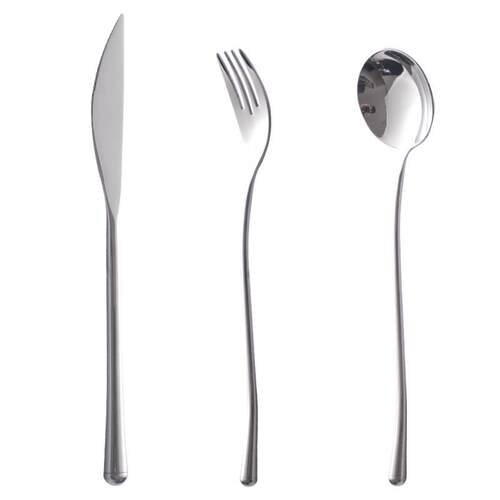 Fine Dining Flatware Thin Handle Stainless Steel Utensils