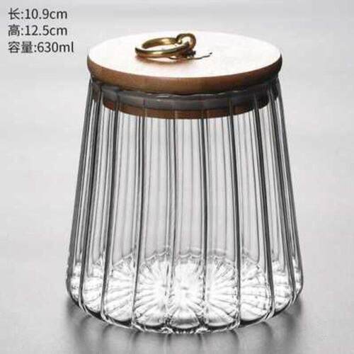 Glass-sealed jars, high-boron-silica glass for the kitchen