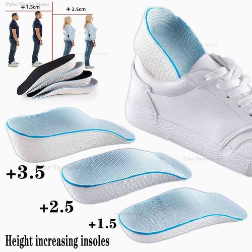 Height Increase Insoles Men Women Shoes Flat Feet Arch Suppo