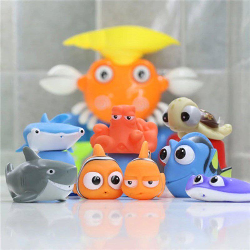 Baby Bath Toys Finding Nemo Dory Float Spray Water Squeeze T图片