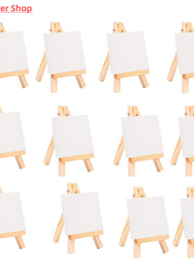 5 Inch DIY Wood Mini Easel Frame Wedding Stander Picture Fra