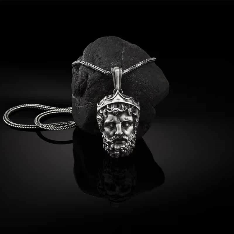 Greek mythological avatar pendant Nordic Viking hip hop Neck
