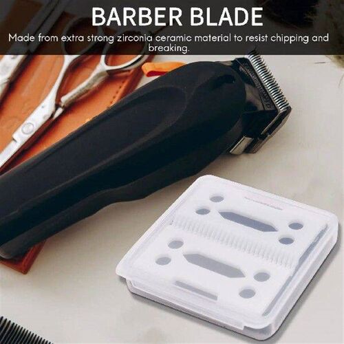 New 2Pcs 28 Teeth Zirconia Ceramic Clipper Blade for Wahl