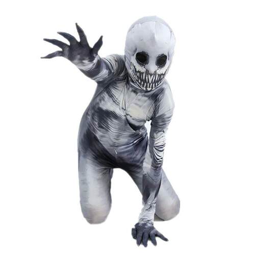 Halloween Ghost Skin Costume Grim Reaper Costume Scary Skele
