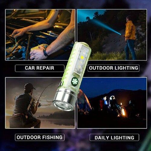 LED Handheld Spotlight Multifunctional Flashlight