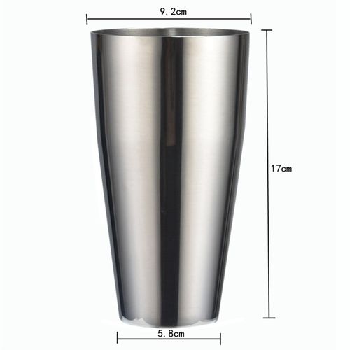 加厚不锈钢奶昔杯奶昔机用搅拌钢杯搅拌杯奶茶店用具雪克杯调酒器