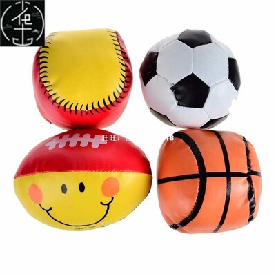 baby toy balls soft safe rugby basketball softball - 4p
