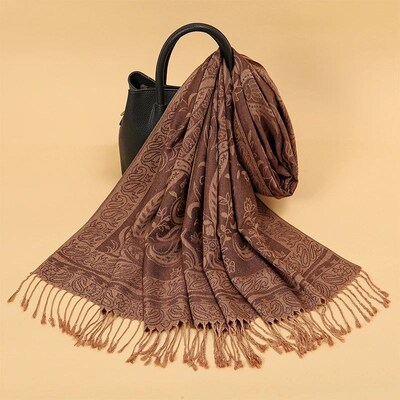 2024 Luxury Brand Cashmere Scarf Women Print New Wraps Pashm