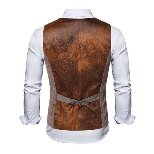 Pure Openpocket Vest 2025 European Fashion Style Chic Vest
