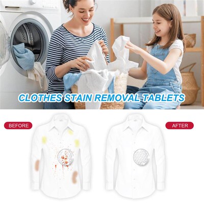 Jakehoe Stain-Removing Effervescent Tablets: Deeply cleans s