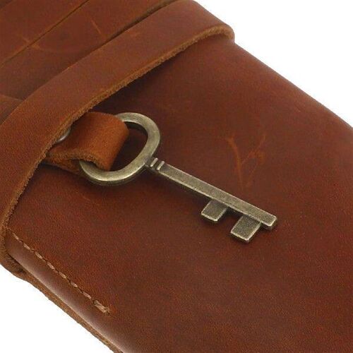 Crazy Horse Pencil Case Bulk Pouch Big High Capacity Small