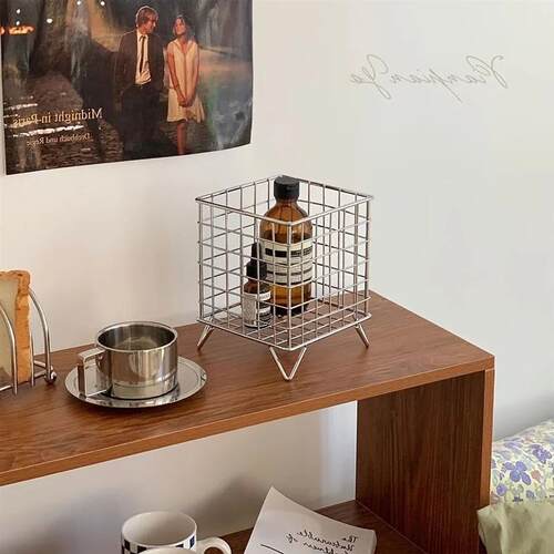 1pc Office Desk Storage Basket - Multi-functional Storage Ba