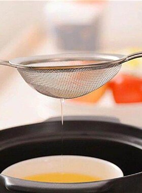 Stainless Steel Fine Mesh Strainer Flour Sifter For Baking0