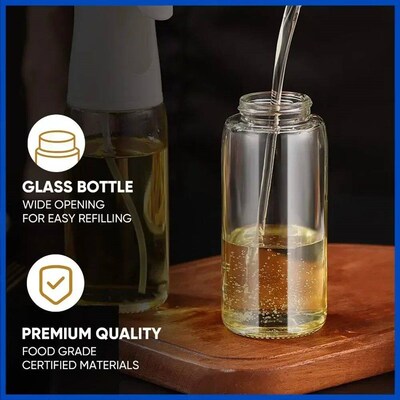 Kitchen Oil Spray Bottle Cooking Olive Oil Sprayer 200/300/5