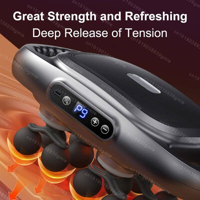 28&30 Heads Electric Fascia Gun Vibration Body Massage Gun B