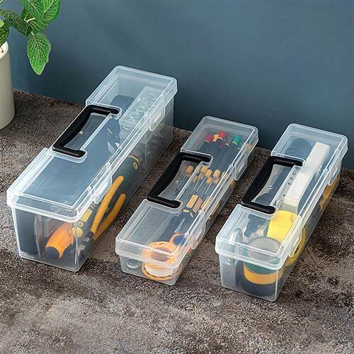 Multifunctional Tool Organizer Transparent Tool Storage Case