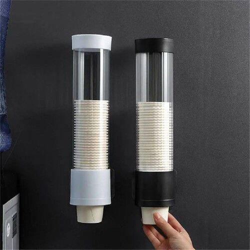 Disposable Cup Holder for Household Use Non Perforated Wall