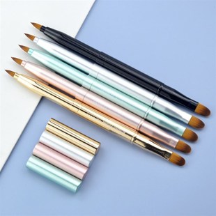 lip Makeup brush telescopic eyebrow concealer