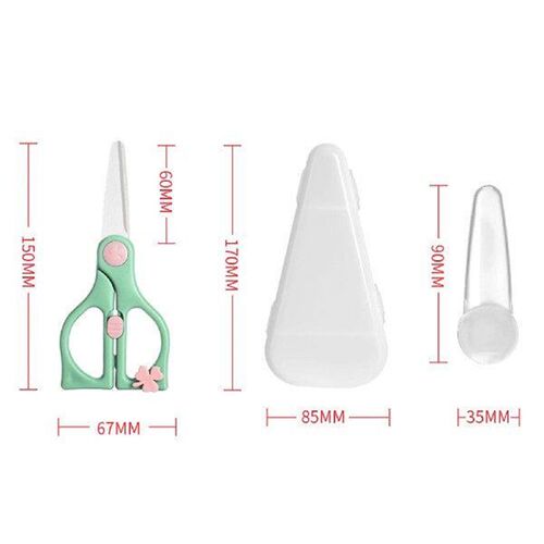 Ceramic Blade Kitchen Food Scissors Comfortable and