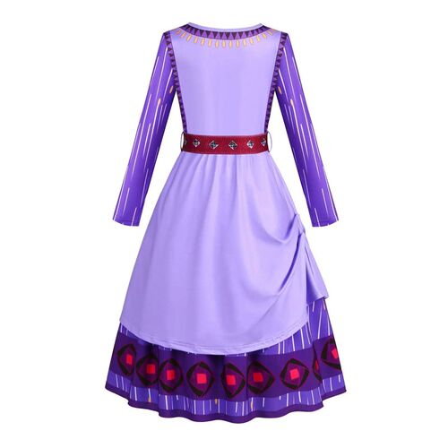 Halloween Costumes for Girls Asha Cosplay Princess Dress Wis