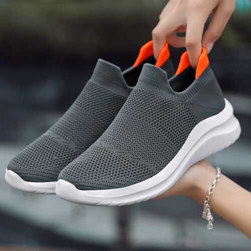 Womens Shoes Couple Fly Knit Socks Mesh Shoes Fashion Casua