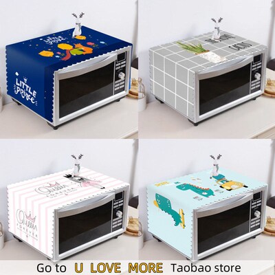 New Kitchen Microwave Cover Simple Oven Refrigerator Hood
