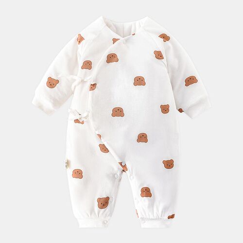 Newborn butterfly clothes autumn and winter thickened 0-6 mo
