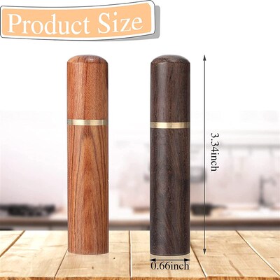 Wooden Toothpick Holder Pearwood Wood Capsule Bucket Box Hik