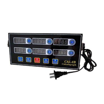 Commercial Kitchen Timer 6 Channels Cooking Reminder Timer