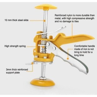 2Pcs Tile Leveling System Leveler Wall Tile Paving Locator T