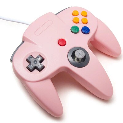 Classic N64 Controller Retro Wired Gamepad Joystick,Replacem