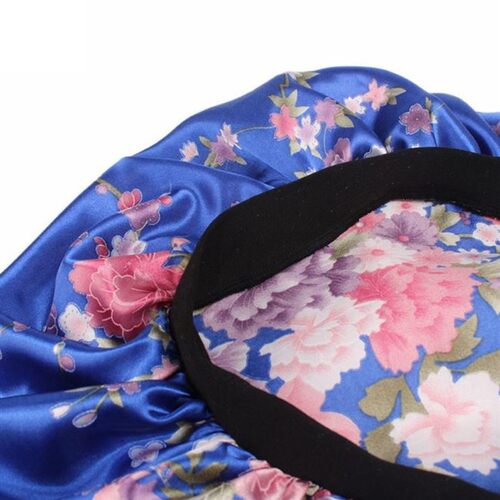 Soft Satin Hair Bonnet for Women Girls Silk Sleeping