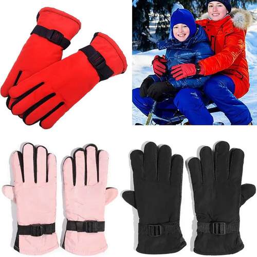 New Children Adult Winter Snow Warm Gloves Boy Girls Ski Sno