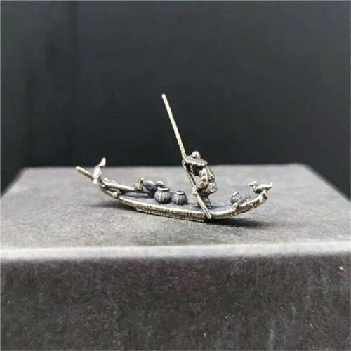 Fishing Boats Retro Pure Brass Bonsai Rockeries Dry