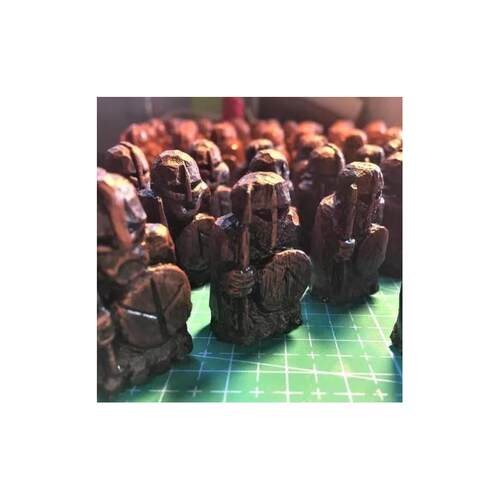 Chess Set 创意树脂皮质国际象棋摆件家居休闲娱乐