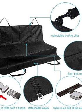Dog Car Seat Cover Waterproof Pet Carrier Mat Cat Hammock 1
