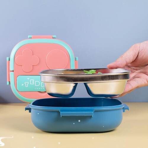 Lunch Box for Kids 304 Portable Stainless Steel Lunch Box Ba