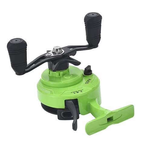 Plastic Wire Cup Ice Fishing Reel Raft Fishing Wheel Front F