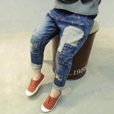 retail 2020 spring cotton pants boys jeans kids stylish fash