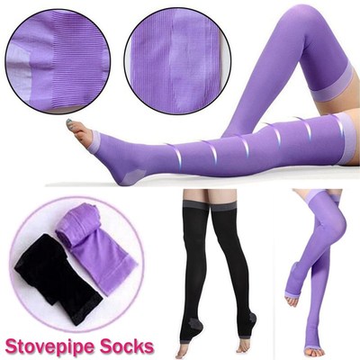Compression Stockings Burn Fat Thin Sleeping Overnight Slimm