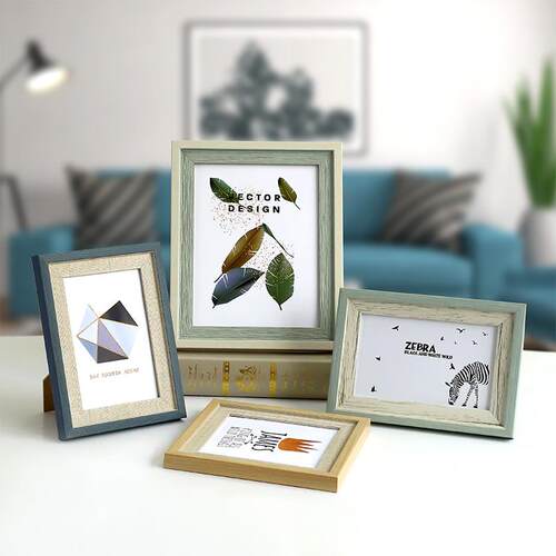 Photo frame wall creative pendulum 7  5 6 8 10 A4 like a jig