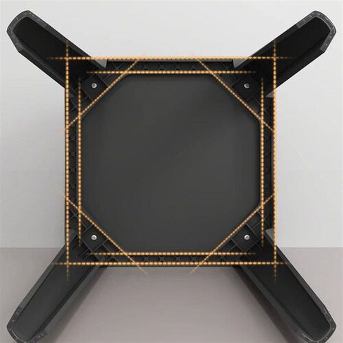 Fashion Household Soft Package Square Stool Living Room Stac