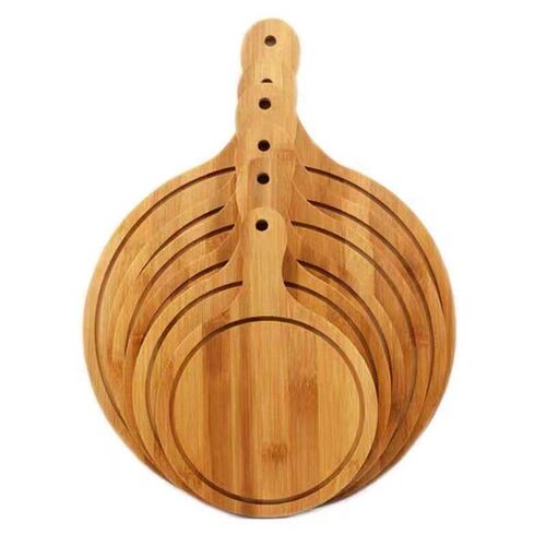 Wooden Pizza board Round Baking Tray Cutting Board Platter