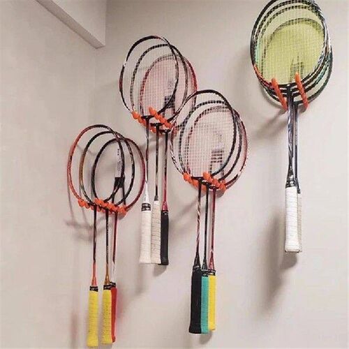 Tennis Racket Holder Wall Mounted Badminton Racket stand